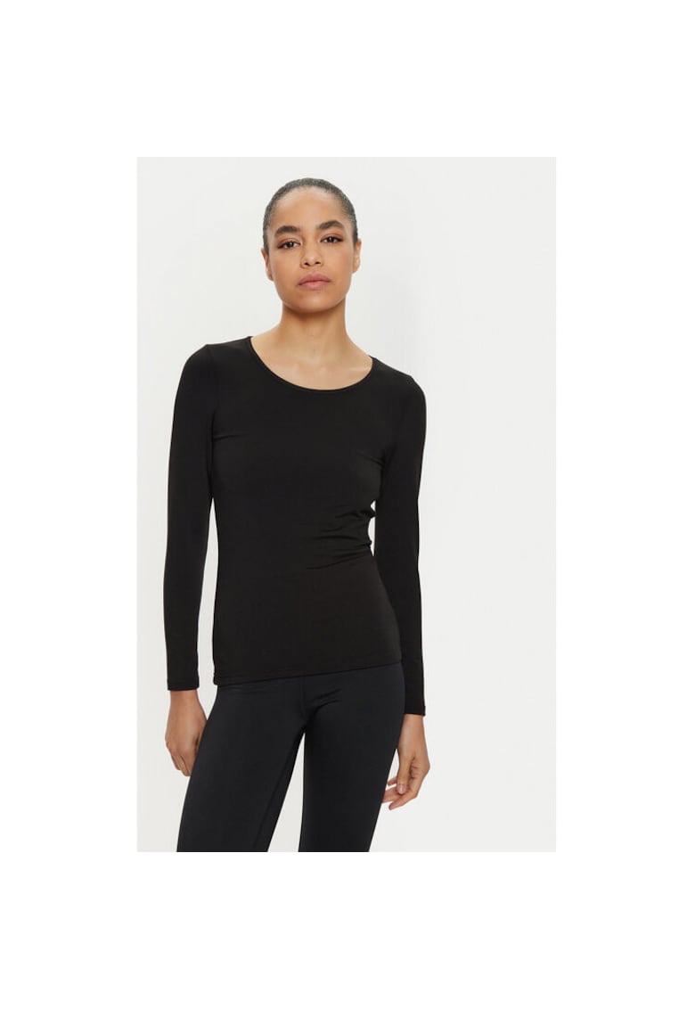 Bluza termica dama  305055828 - Poliester - Negru - Negru