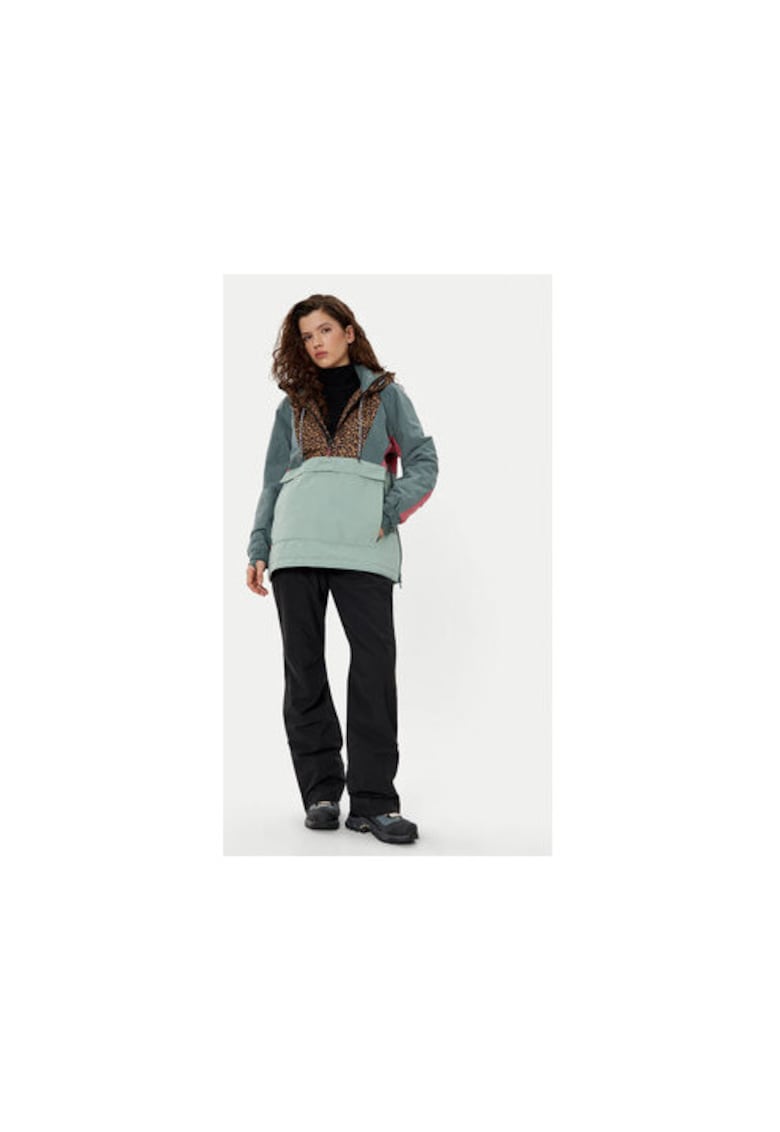 Pantaloni ski dama -  304122118 - Poliester - Negru - Negru