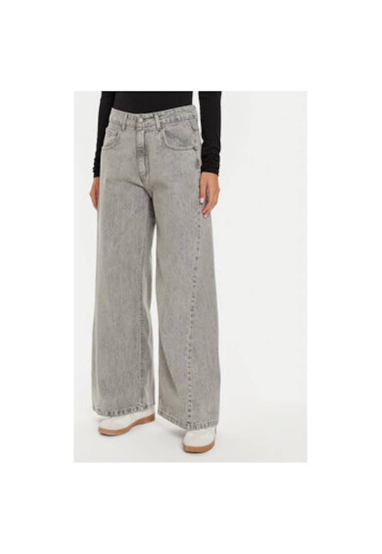 Blugi dama -  304839436 - Bumbac/Poliester - Gri - Gri