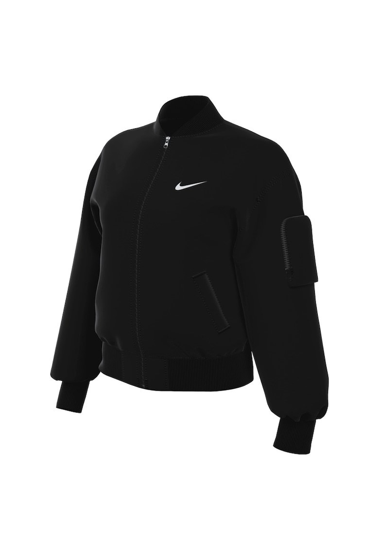 Jacheta  pentru Femei - w nsw essntl os bomber - FN2839-010 - Negru - Negru