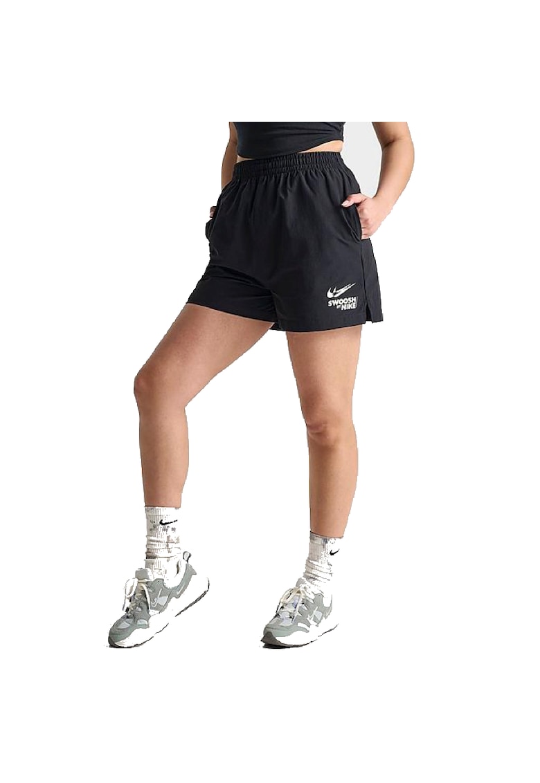 Pantaloni  pentru Femei - w nsw woven short gls - HF5529-010 - Negru - Negru