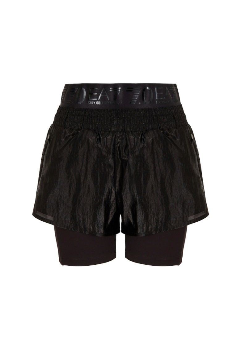Pantaloni  pentru Femei - w shorts - 3DTS68-TNFQZ-1200 - Negru - Negru