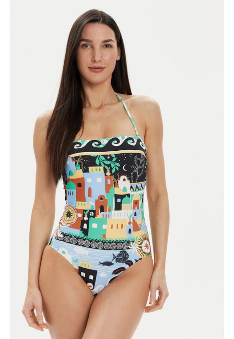 Costum de baie dama -  303784058 - Nylon - Multicolor - Multicolor