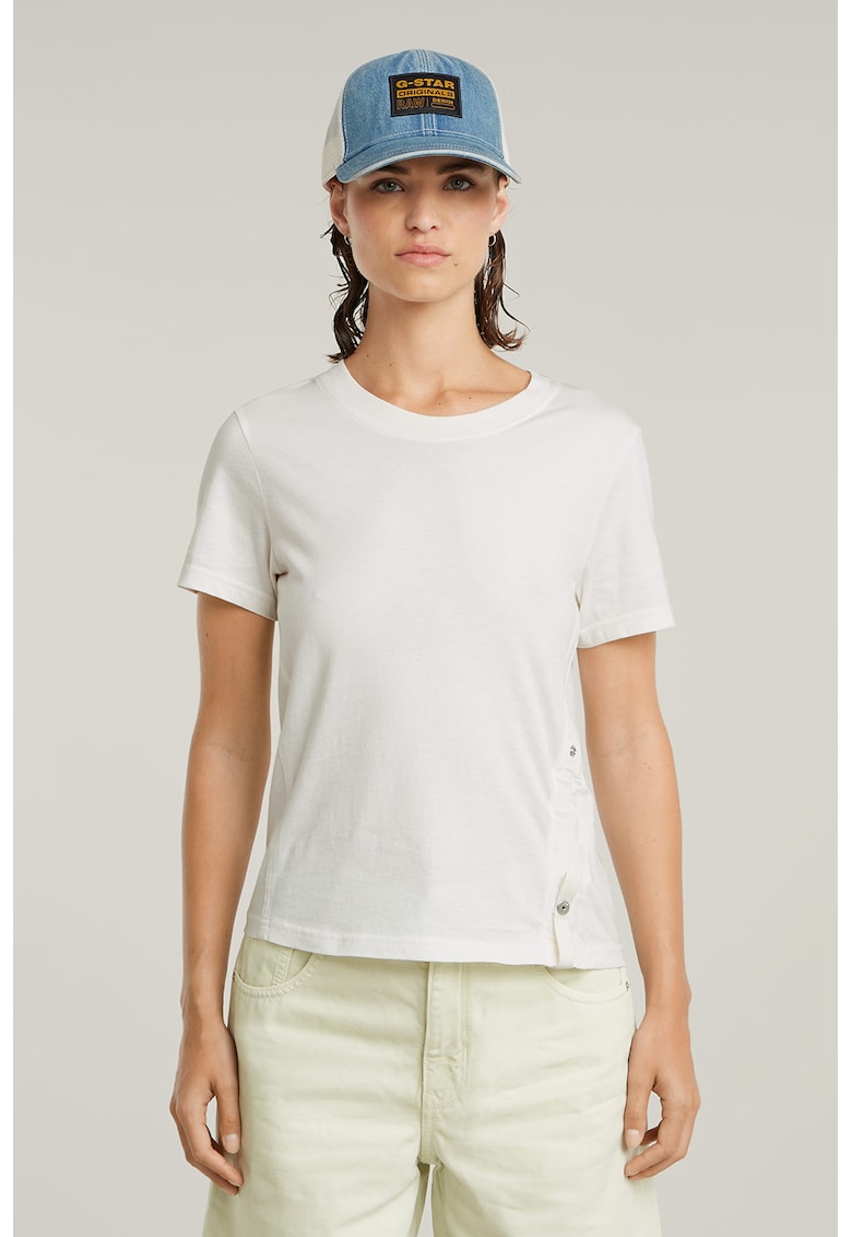 Tricou din bumbac organic - Alb murdar