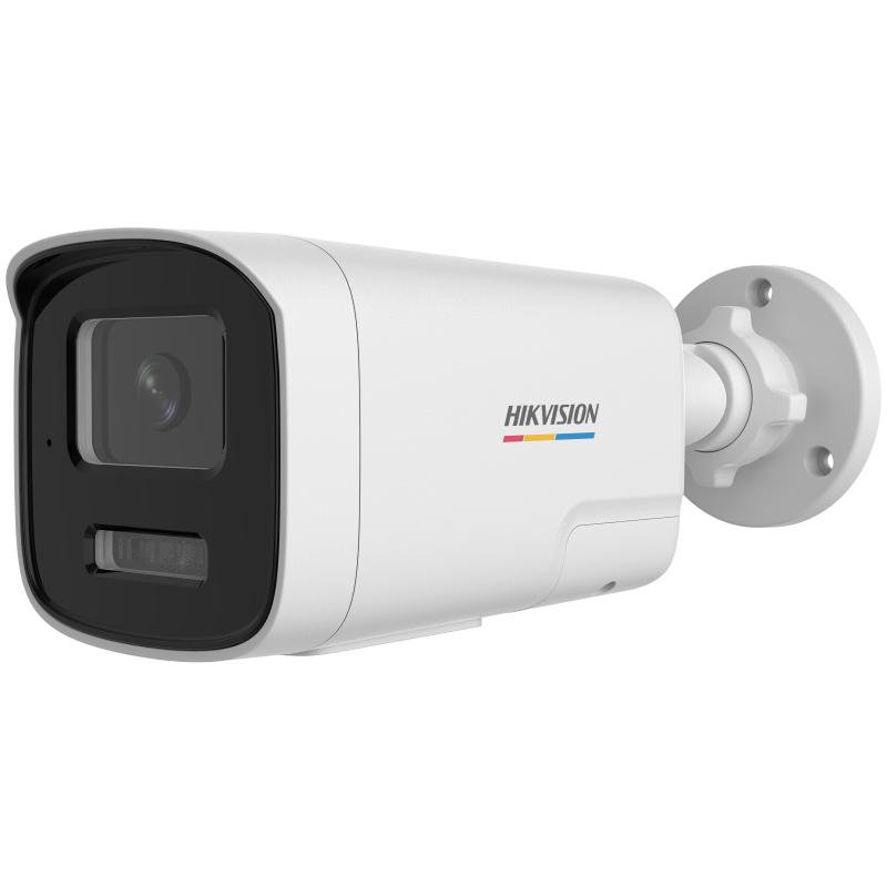 Camera IP ColorVu Hikvision DS-2CD1T47G2H-LIUF/SL, 4MP, lentila 2.8mm, Smart Hybrid Light 50m, microfon, difuzor, PoE, IP67