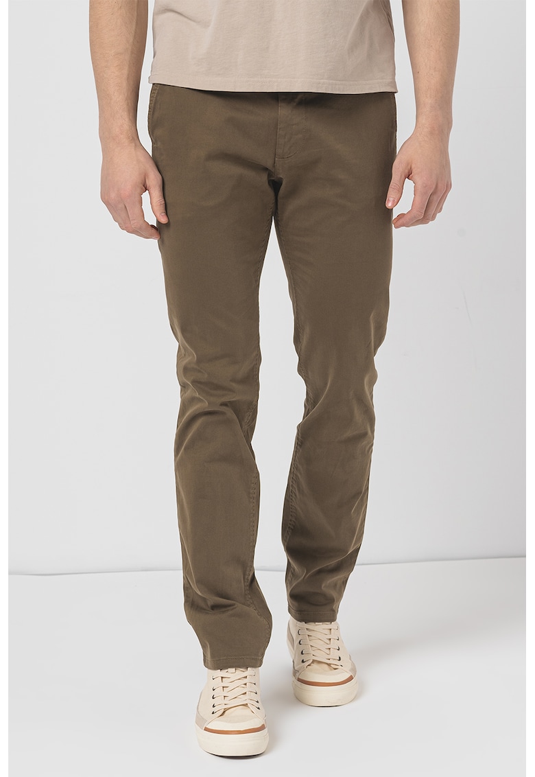 Pantaloni chino slim-fit - Kaki