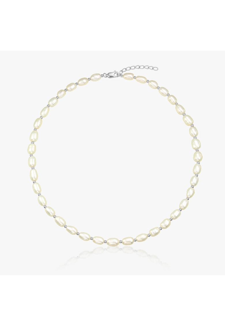 Colier din argint Chérie - Perle Naturale - 38-41 cm
