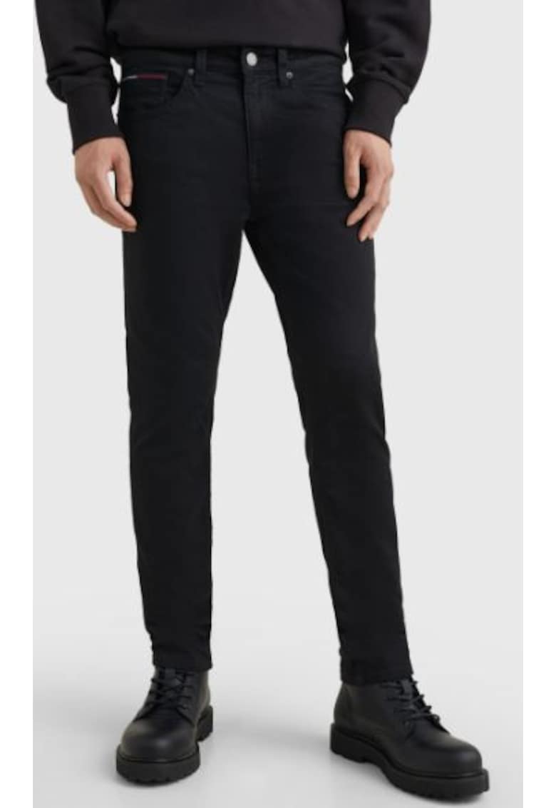 Blugi slim fit cu buzunare -