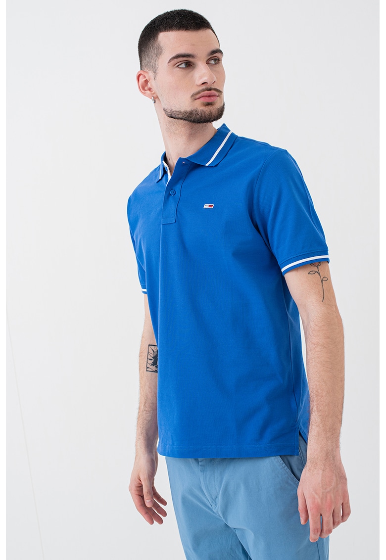 Tricou polo regular-fit din bumbac