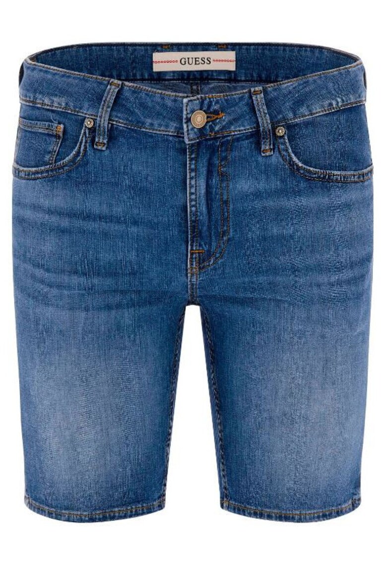 Pantaloni scurti barbati -  Bumbac - Albastru1