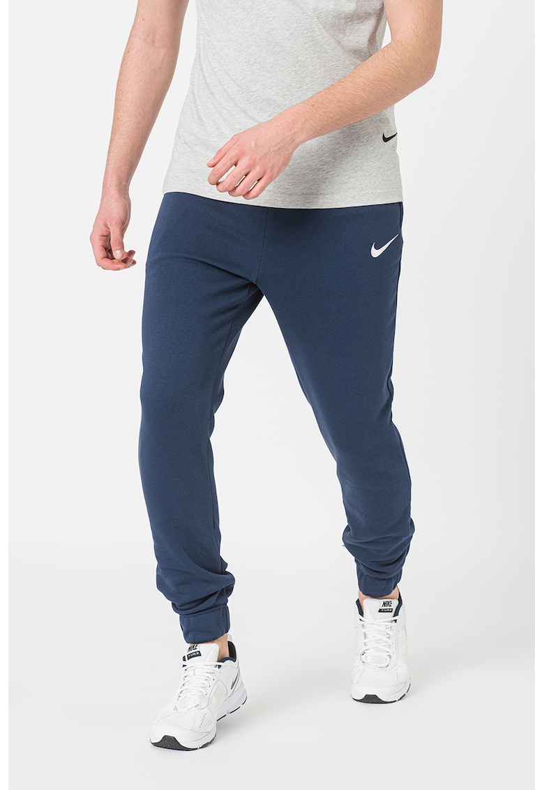 Pantaloni sport pentru barbai -  buzunare laterale - Bleumarin
