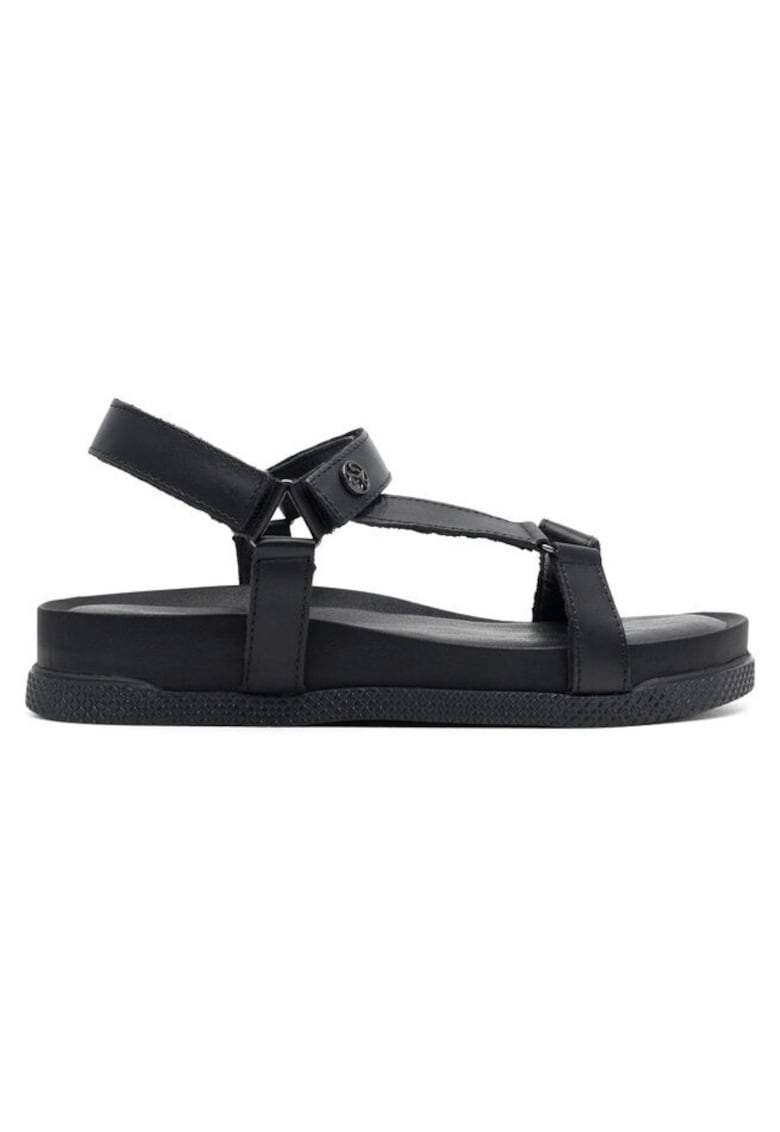 Sandale dama -  590558839701437 - Piele naturala - Negru