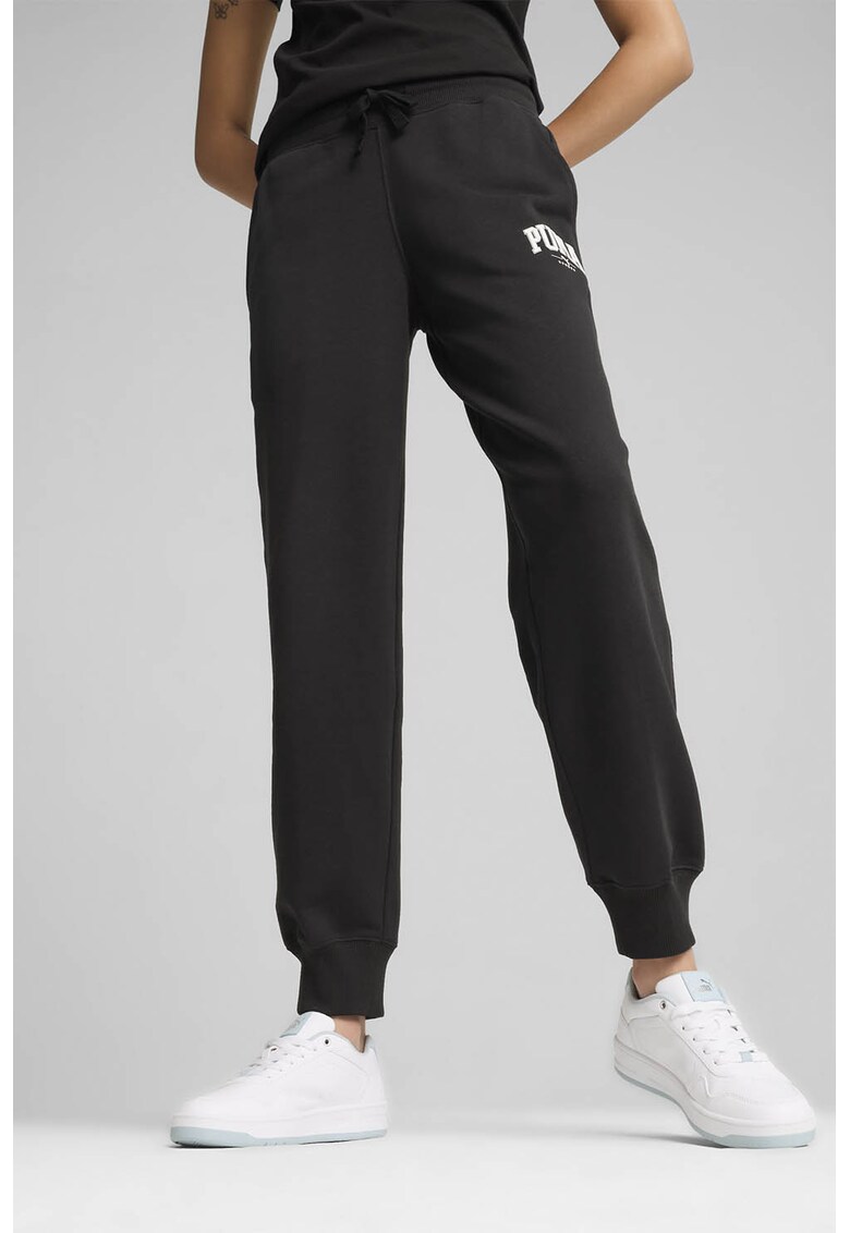 Pantaloni de trening cu snur in talie Squad - Negru