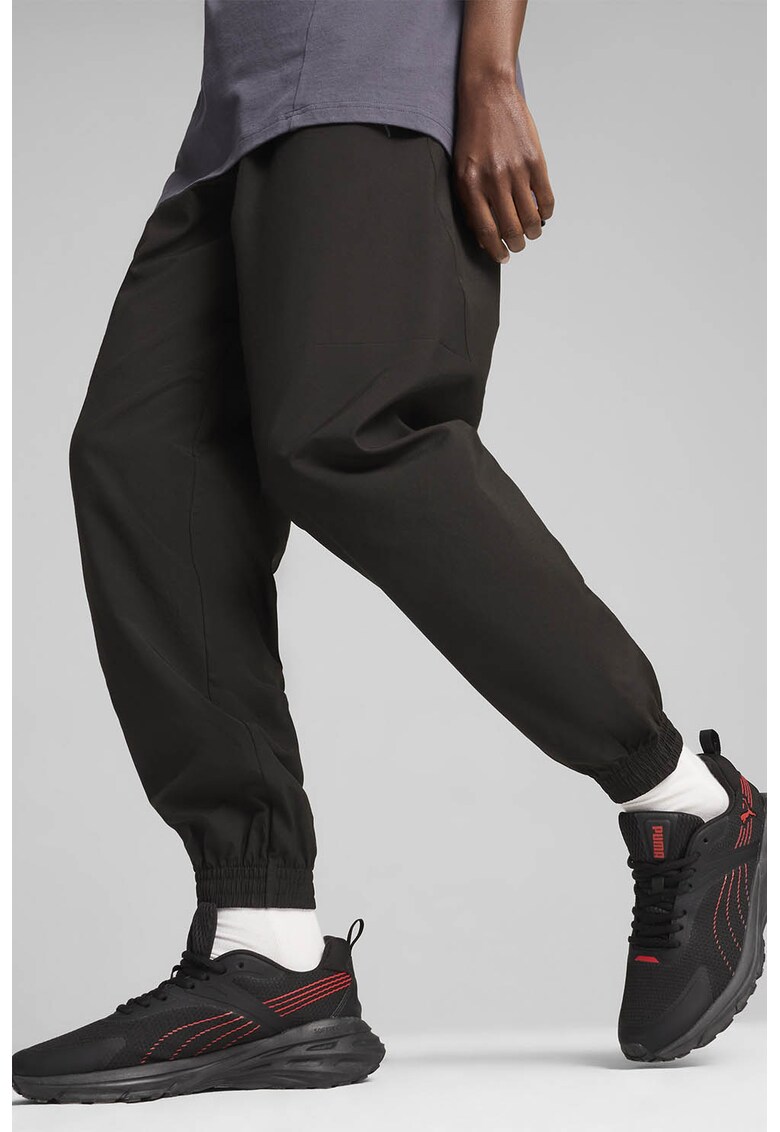 Pantaloni de trening cu logo discret Open Road - Negru