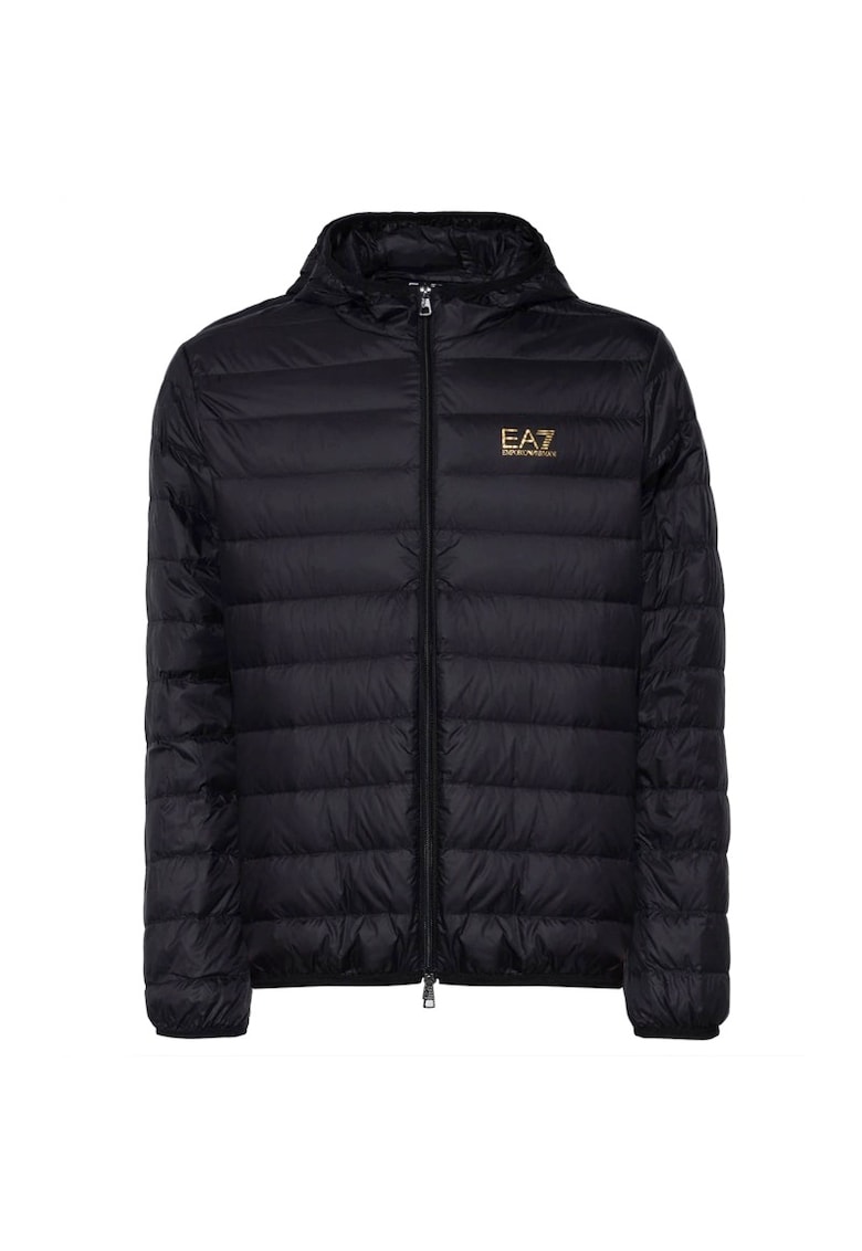 Geaca  pentru Barbati - m down light hooded jacket - 8NPB24-PNGPZ-0208 - XS INTL - Negru