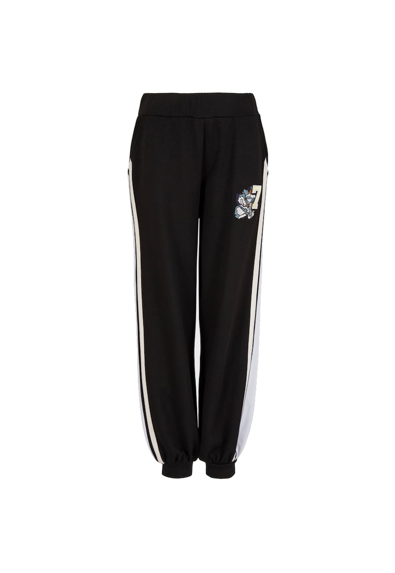 Pantaloni  pentru Femei - w pants ch - 3DTP58-TJTUZ-1200 - Negru - Negru