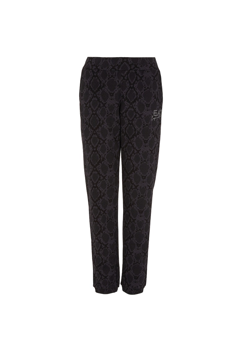 Pantaloni  pentru Femei - w pants ch allover - 6RTP57-TJQTZ-2238 - Negru - Negru