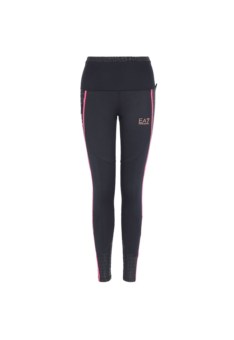 Colanti  pentru Femei - W Leggings - 3RTP53-TJNRZ-1200 - Negru - Negru