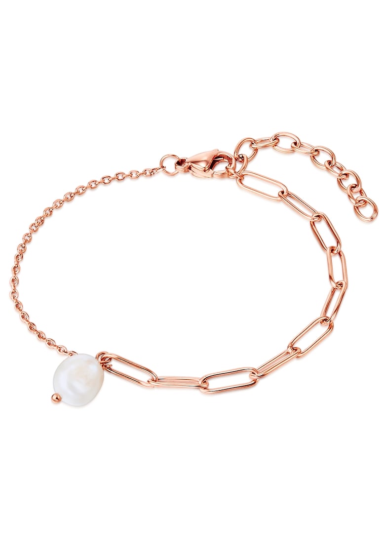 Bratara ajustabila placata cu aur de 18K - Auriu rose