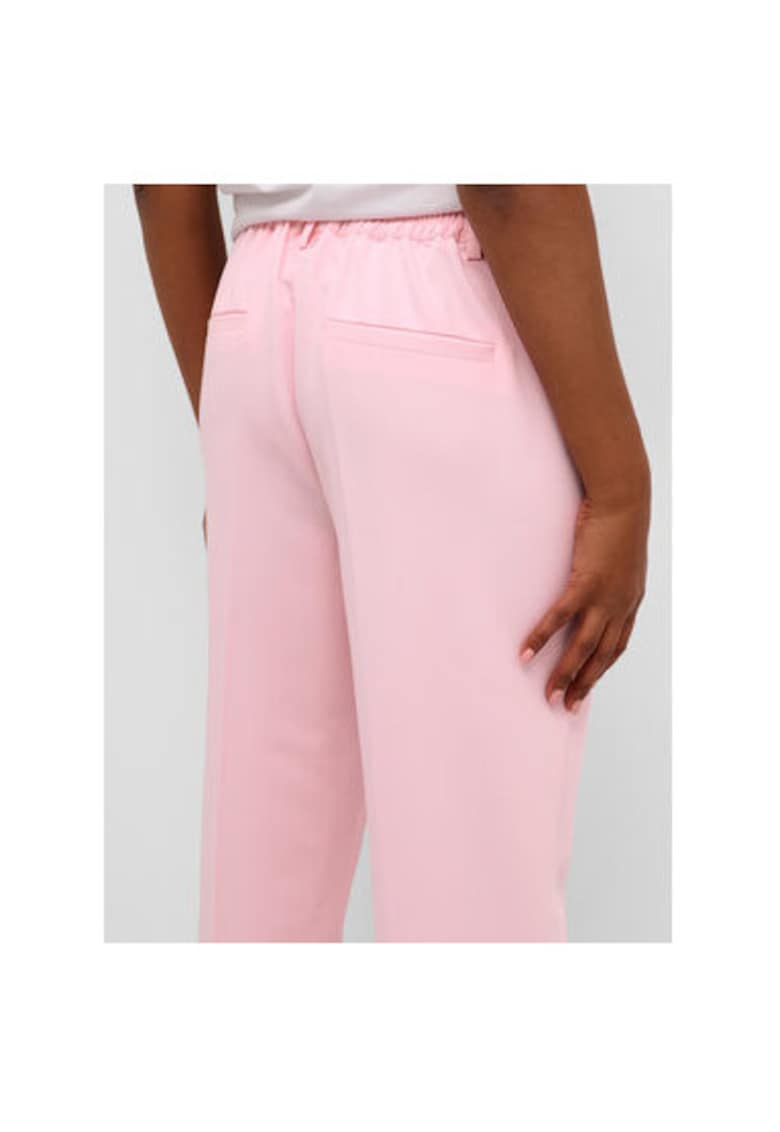 Pantaloni dama -  582012 - Roz - Poliester - Roz
