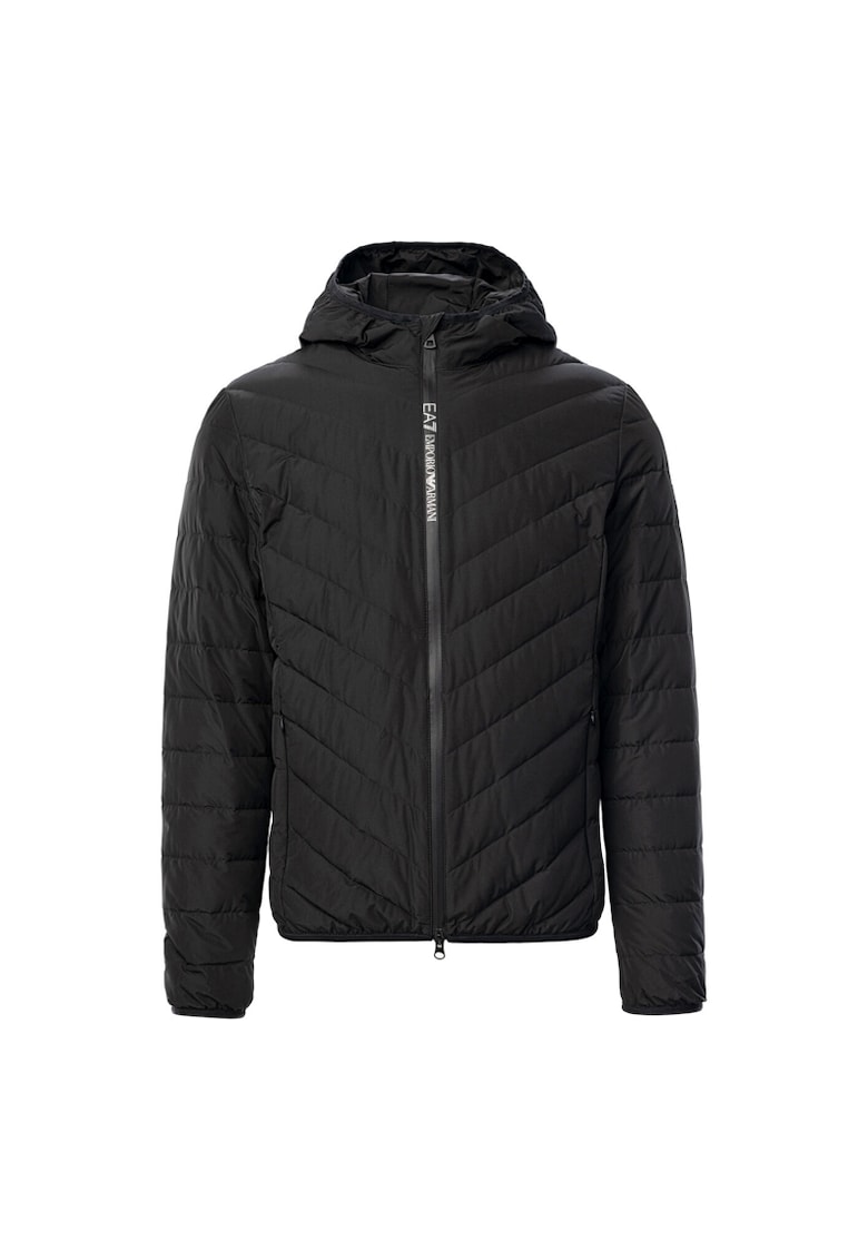 Geaca  pentru Barbati - m down light jacket hoodie - 8NPB14-PNE1Z-1200 - Negru - Negru