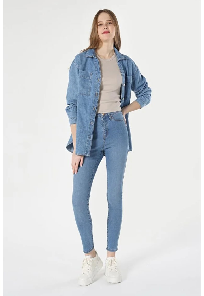 Pantaloni De Dama Denim Super Slim Fit 760 Diana Cl1048828