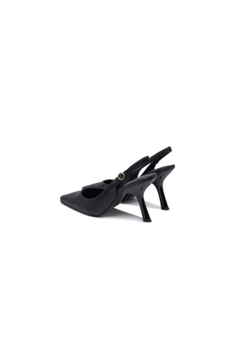 Sandale dama  304386220 - Piele ecologica - Negru - Negru