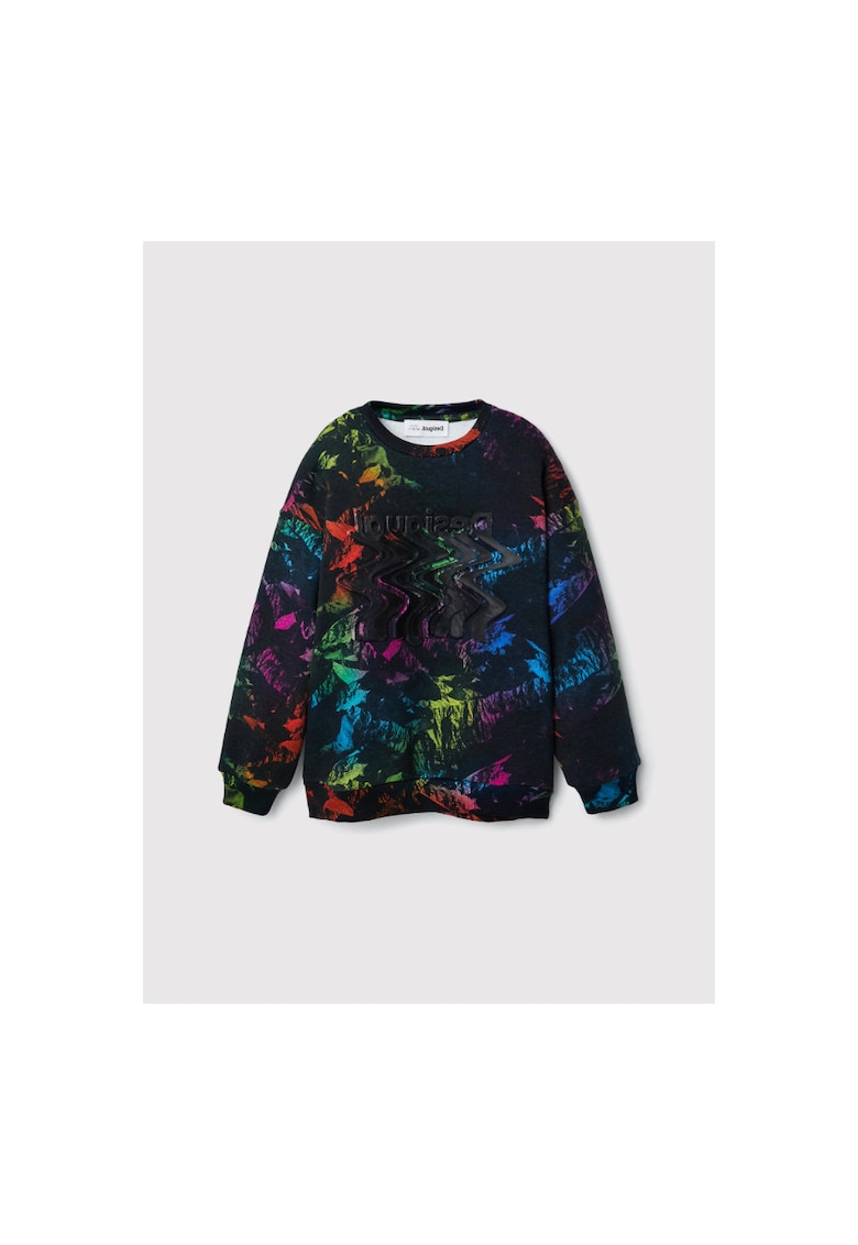 Hanorac Baieti -  301495833 - Bumbac/Poliester - Negru - Negru