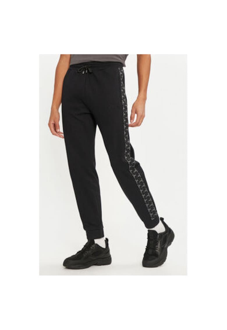 Pantaloni barbati -  304937026 - Bumbac - Negru - Negru