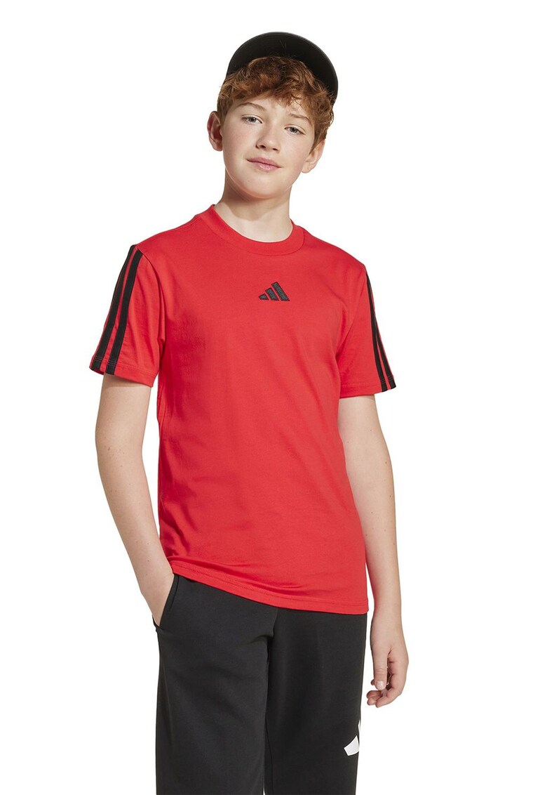 Tricou cu detalii logo - Rosu