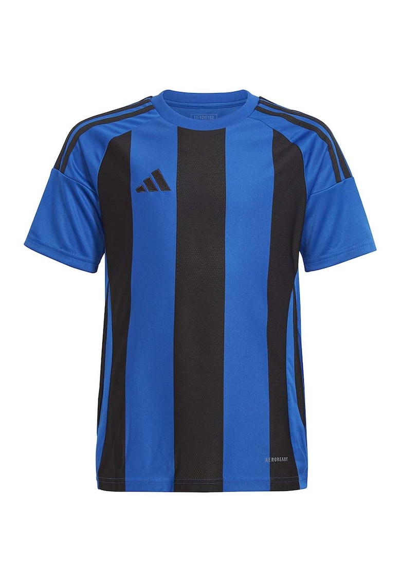 Tricou cu imprimeu pentru fotbal - Negru/Albastru royal