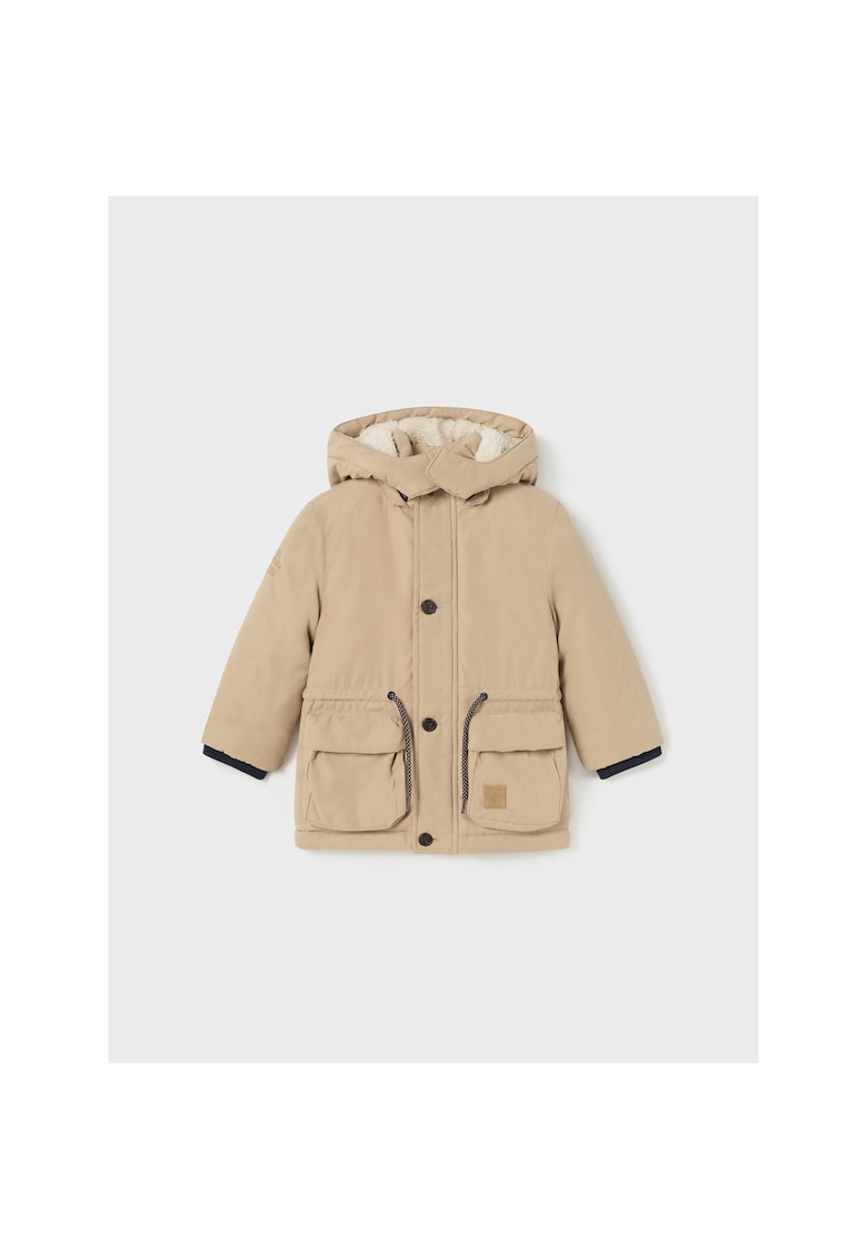 Geaca parka Baieti -  303270087 - Poliester - Bej