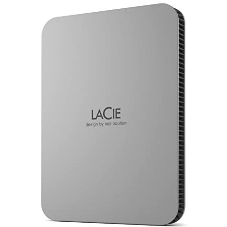 Hard disk extern Mobile Drive 1TB 2.5 inch USB-C Moon Silver
