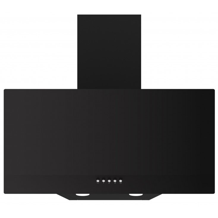 Hota Decorativa HD-3DGBK 3 Trepte de Putere 1 Motor Iluminare LED Sticla Securizata Filtru Aluminiu 60CM Negru