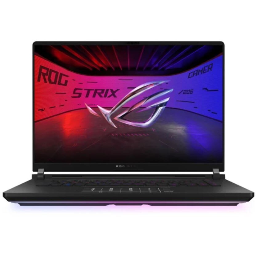 Laptop ROG Strix Scar 16 2.5K 16 inch Intel Core Ultra 9 275HX 32GB 2TB SSD RTX 5080 Windows 11 Home Black