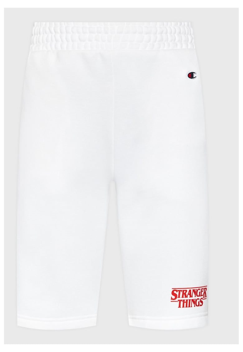 Pantaloni scurti unisex -  Bumbac - Alb