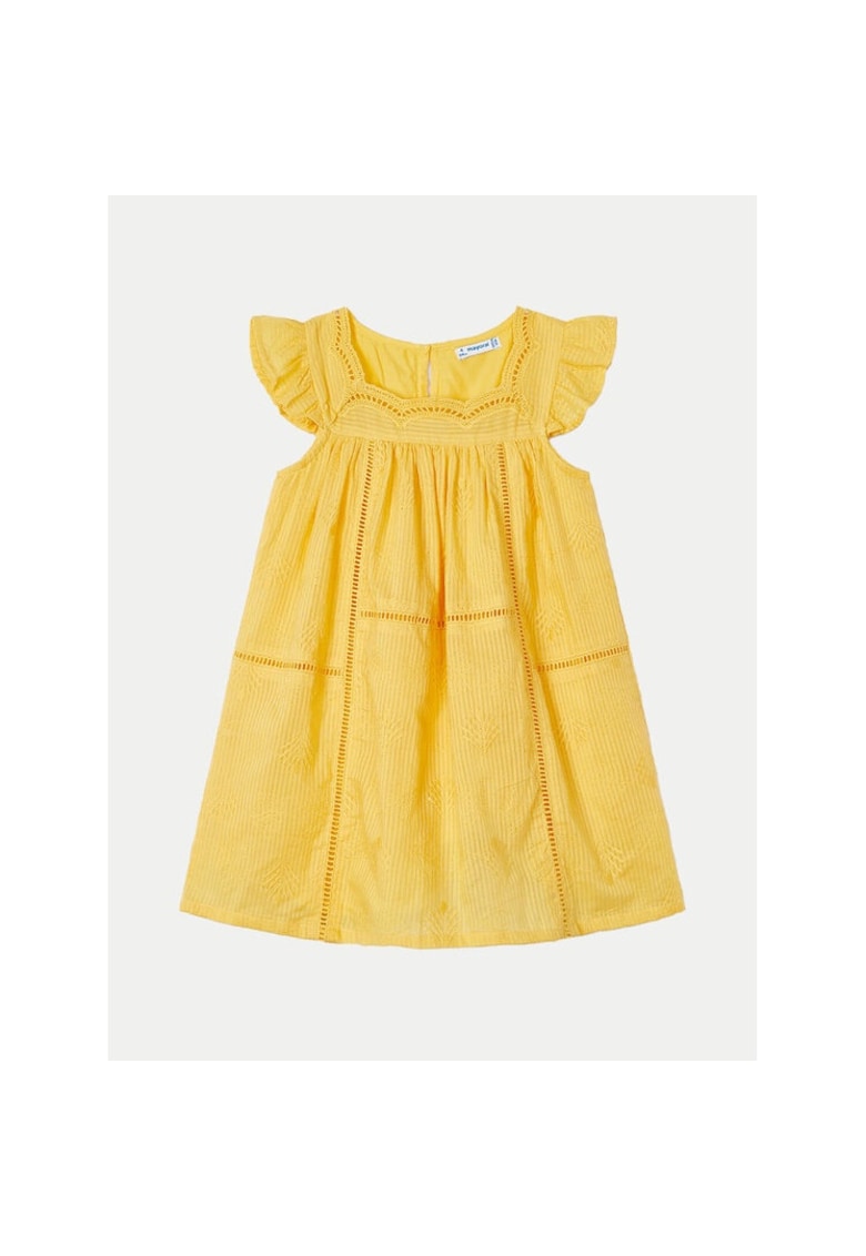 Rochie fete -  141119 - Galben - Bumbac