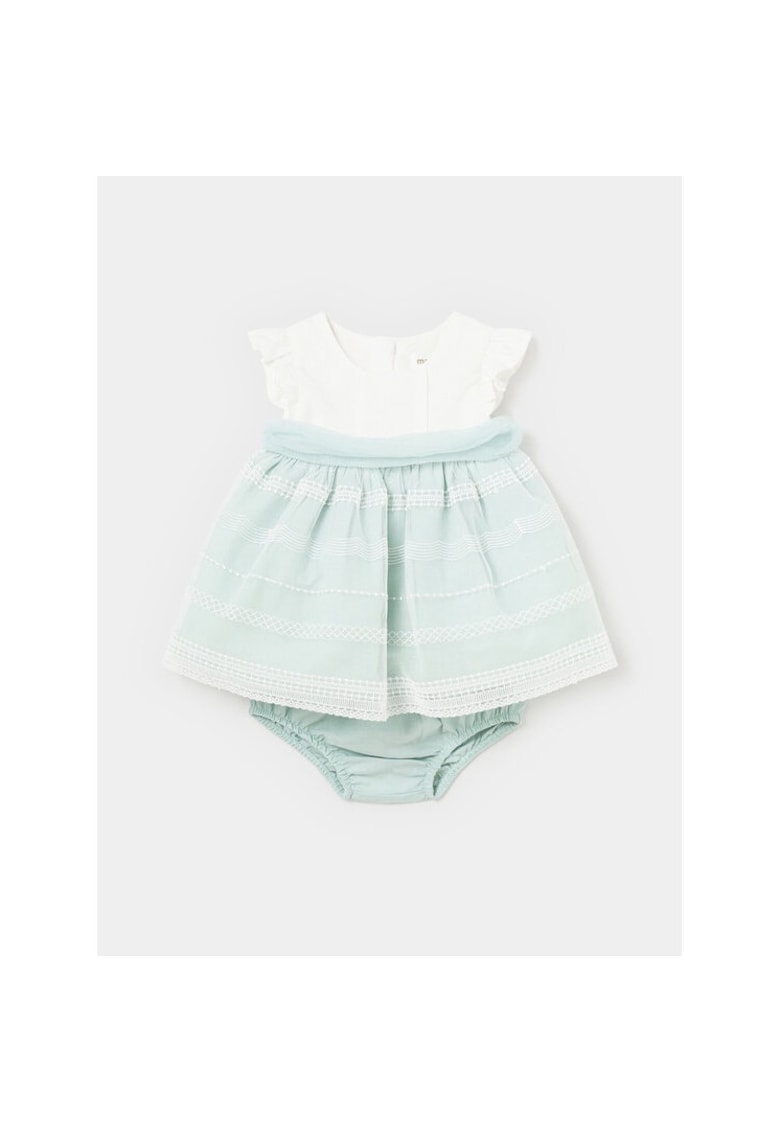 Rochie fete -  30024 - Albastru - Bumbac