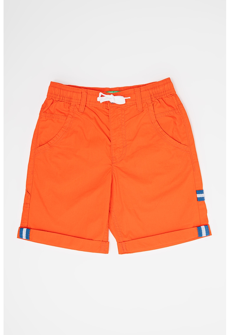 Pantaloni scurti cu snur - Rosu vermillion