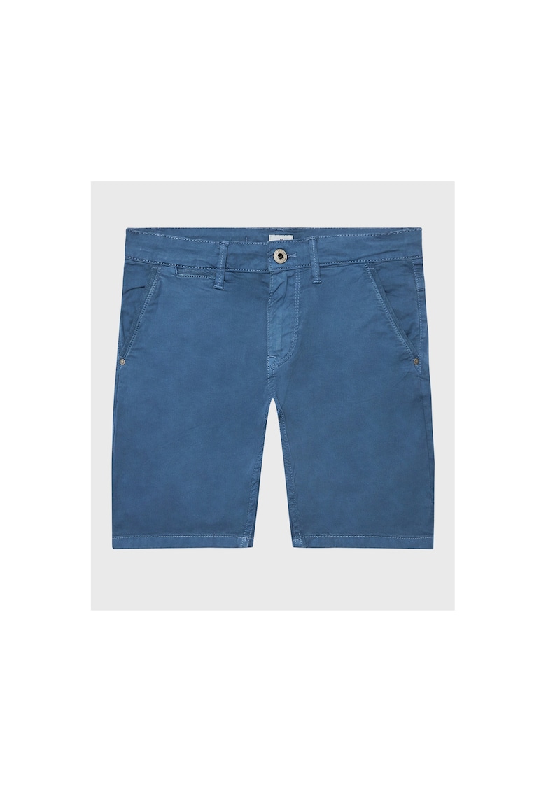 Pantaloni scurti copii -  Bumbac - Albastru - Albastru