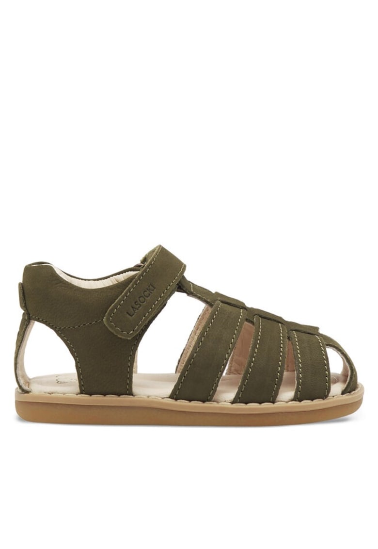 Pantofi copii -  590558847669621 - Piele naturala/Piele nabuc - Kaki