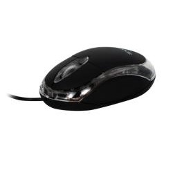 MOUSE OPTIC SPACER,  800DPI,  LED albastru, black, USB SPMO-080