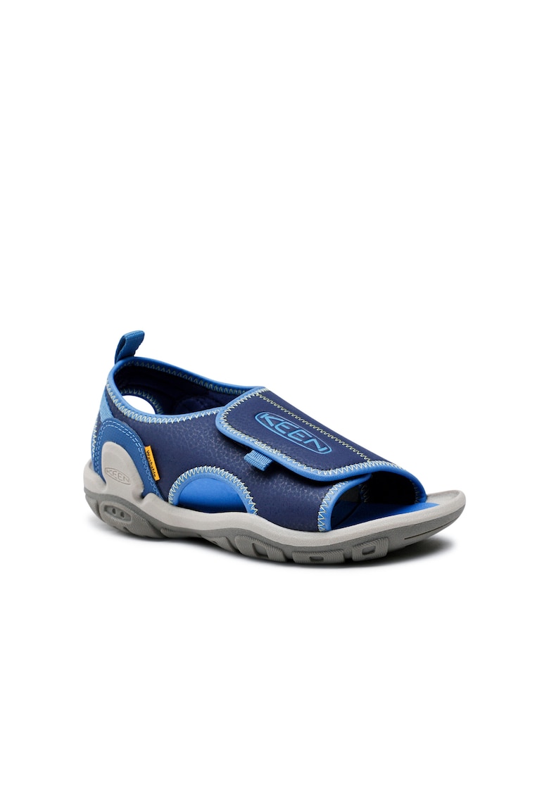 Sandale baieti -  Piele ecologica - Bleumarin