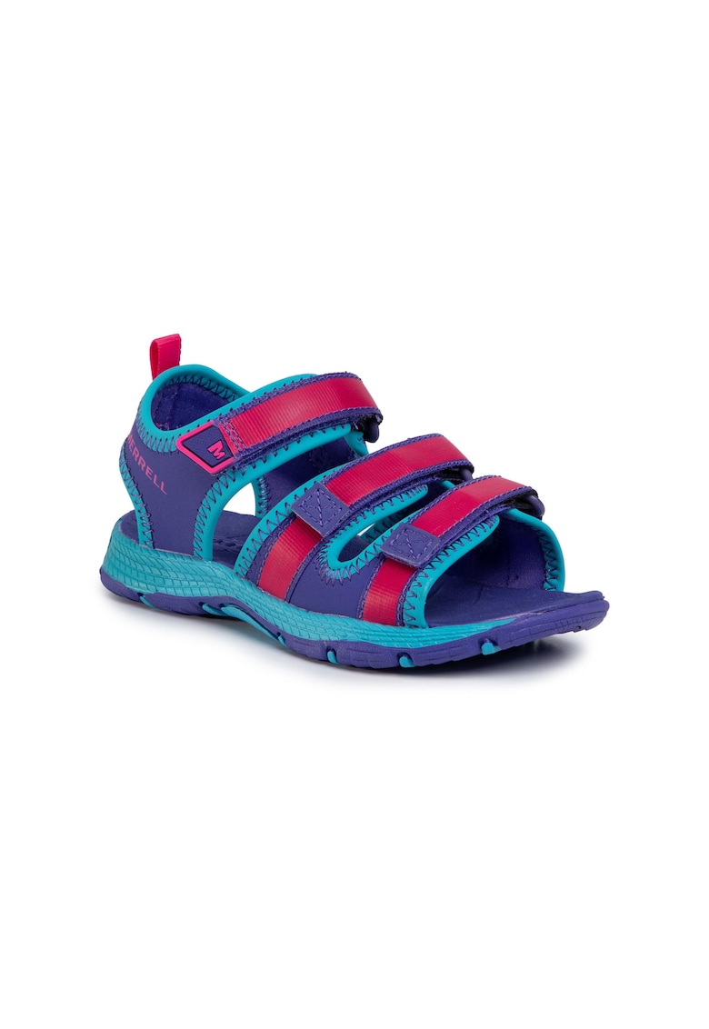 Sandale baieti -  Piele ecologica - Violet