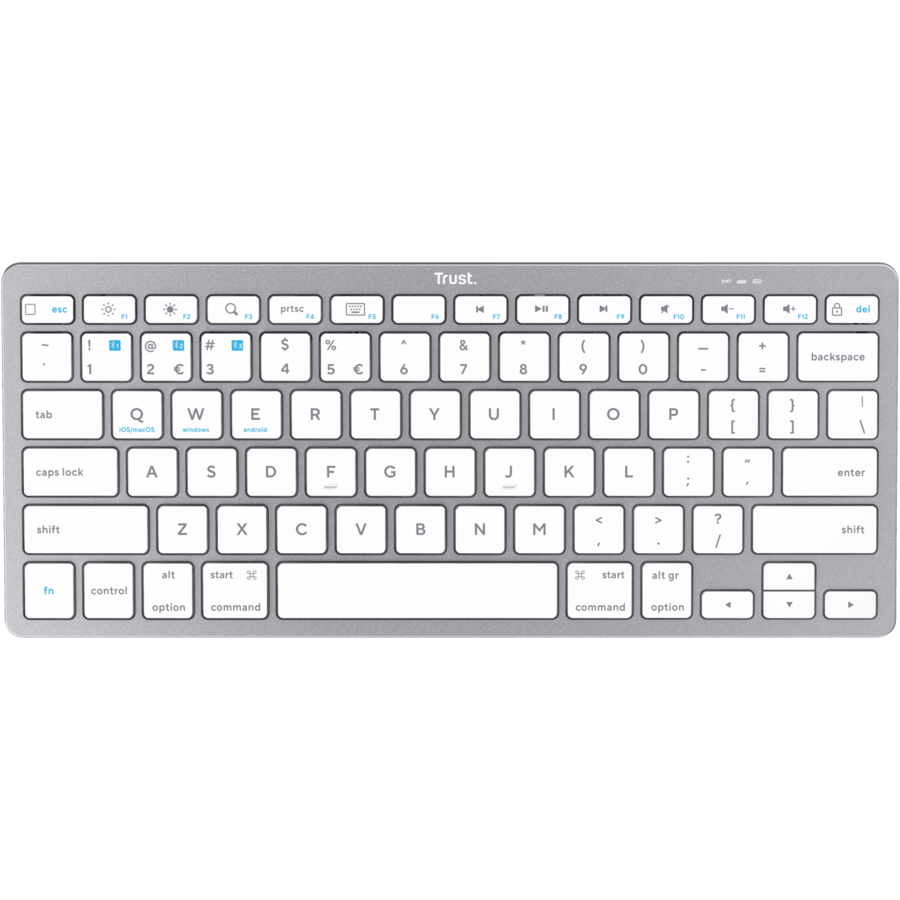Tastatura Wireless 85 Taste Alb