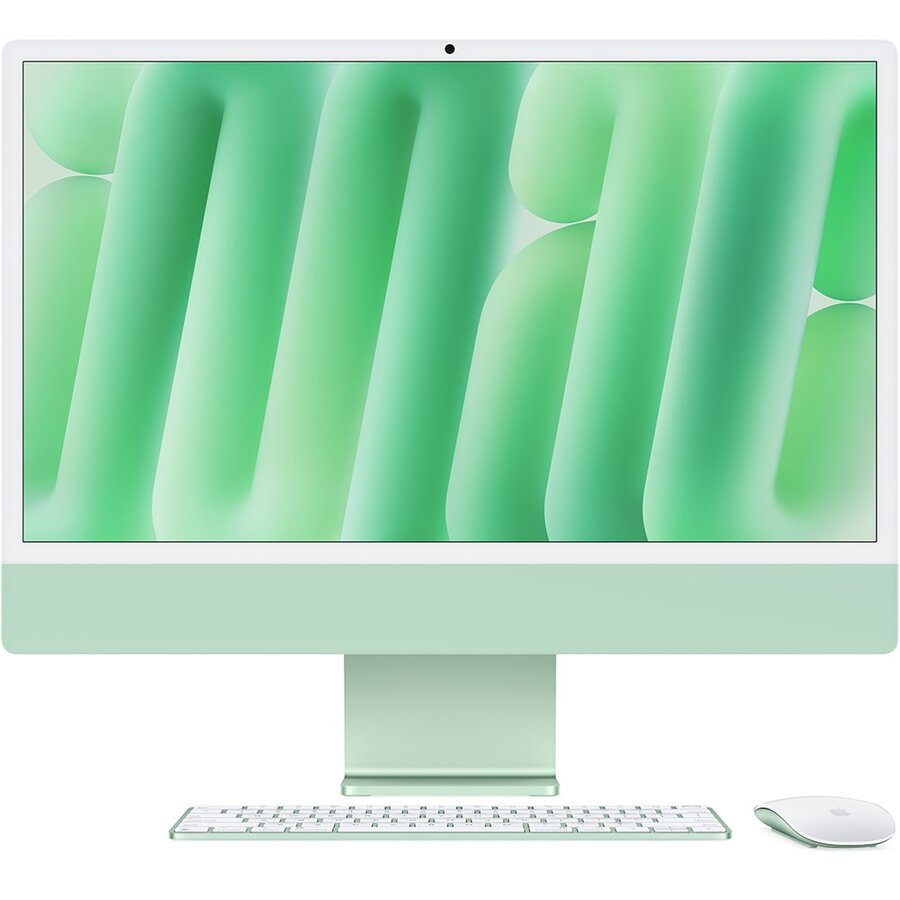 Sistem All in One iMac 24 inch IPS M4 10-Core 16GB 256GB SSD macOS Green