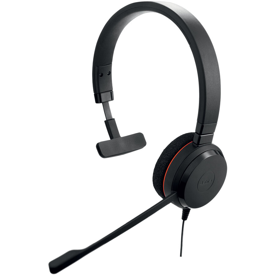 Casti Evolve 20 Mono UC USB Negru