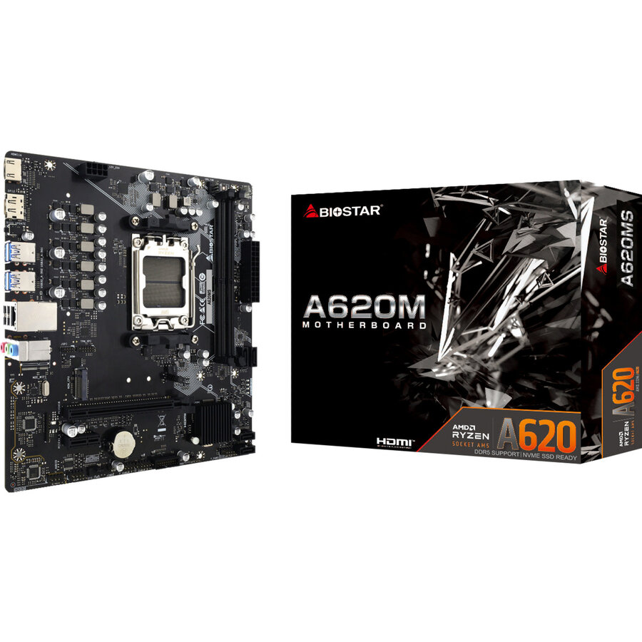 Placa de baza A620MS (black) - Socket AM5