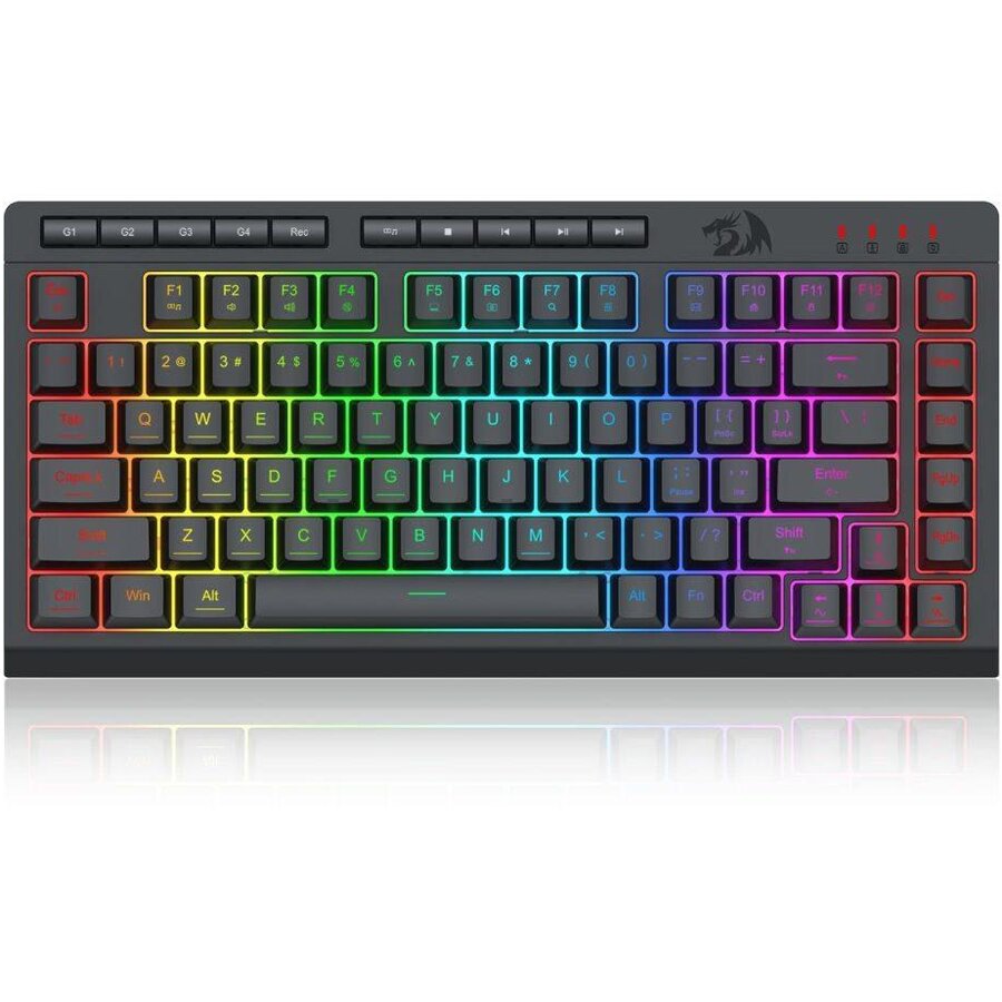 Tastatura Gaming Crescent K524-RGB Neagra Iluminare RGB