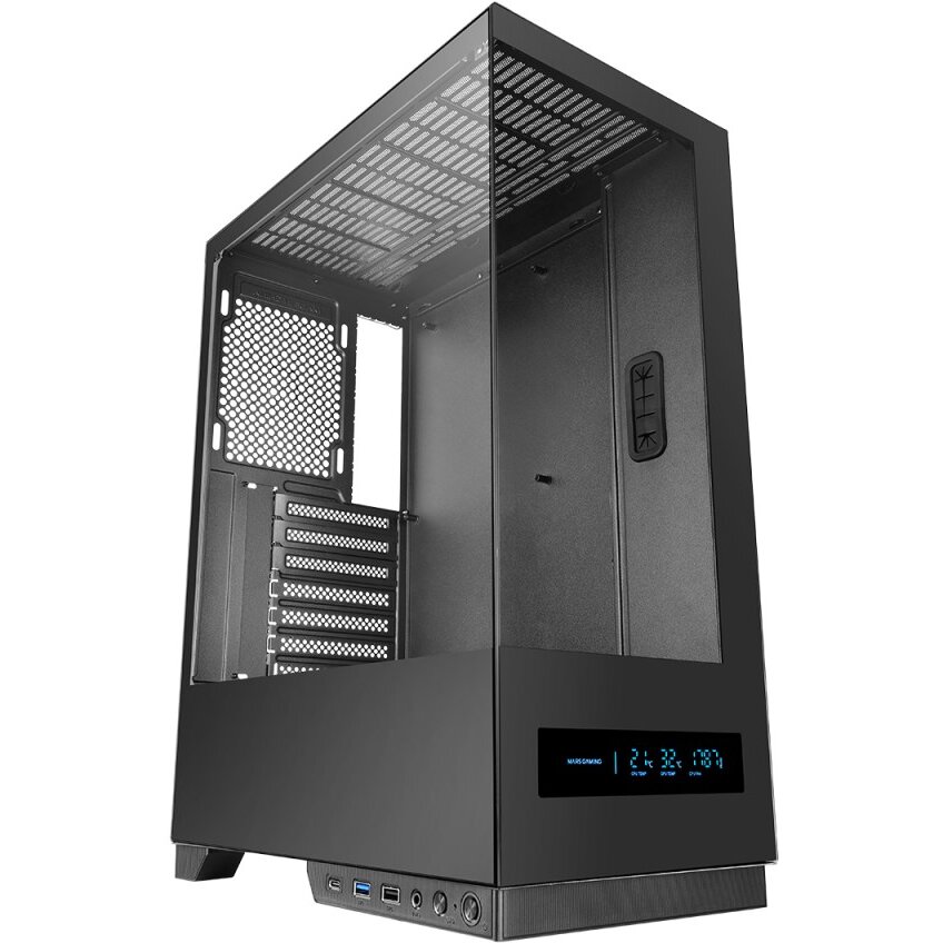 Carcasa Mars Gaming MC-PULSAR Midi Tower Negru
